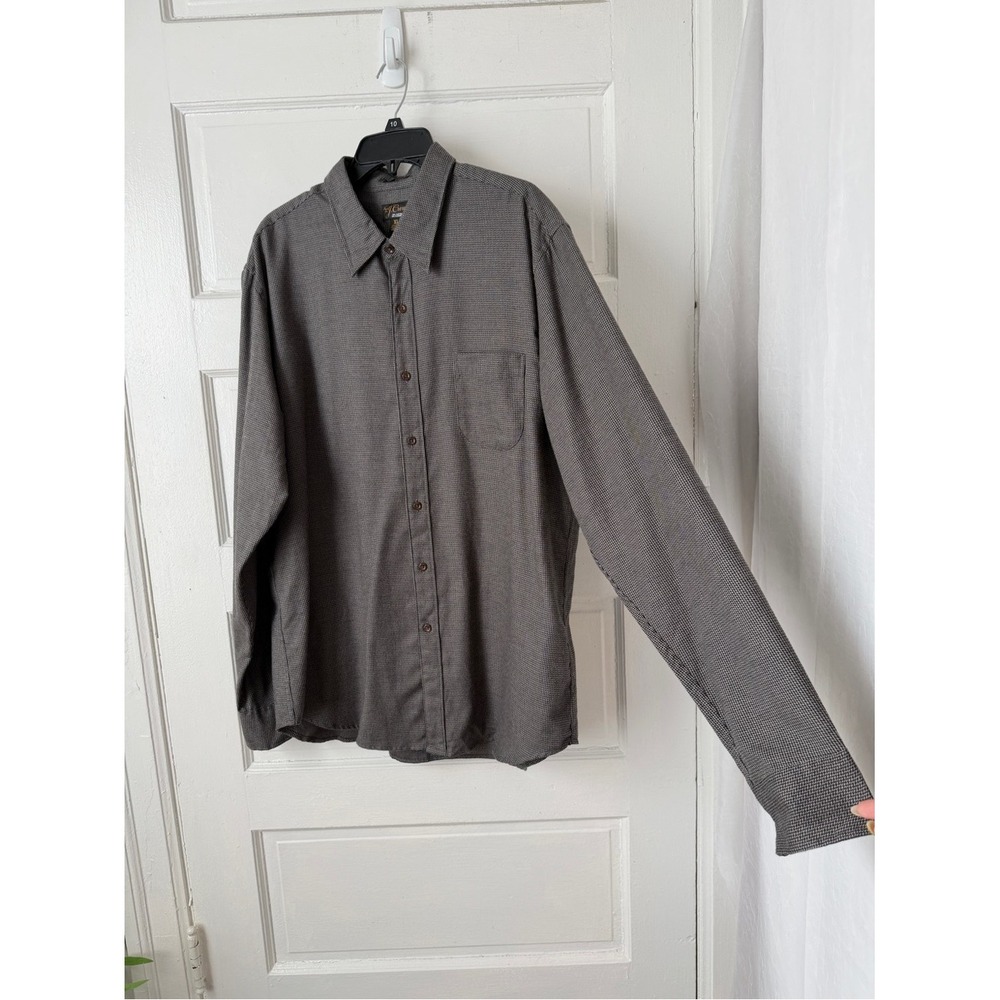 J.Crew Mens Cotton Cashmere Long Sleeve Button Down Shirt Checkered Flannel XL - Picture 4 of 12